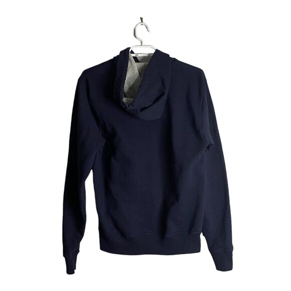 Champion Authentic Athletic Wear Navy Hooded Sweatshirt - Picture 7 of 8